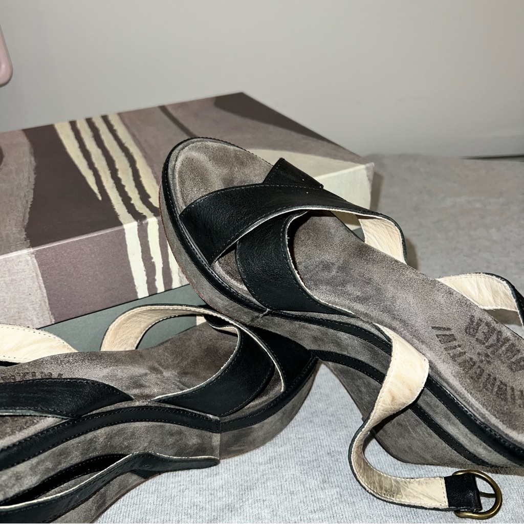 Fiorentini + Baker Black Women's Sandals